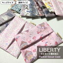 【ラミネート撥水加工】リバティのポケットティッシュケース 子供用 キッズサイズ 通常サイズ ラミネート 撥水加工 リバティ LIBERTY 男の子 女の子 赤ちゃん ベビー キッズ 幼児 子供 通園 通学 幼稚園 保育園 小学校 買い替え