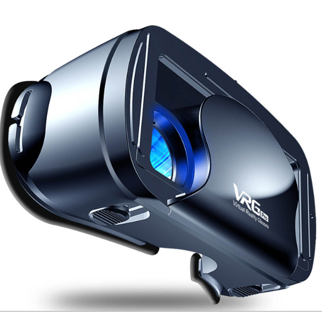 5〜7インチの大型スマホ対応 VRヘッドセット 3D VRゴーグル Bluetoothコントローラ付 120°視野角/スマホ 3Dメガネ 3D 動画 VR iPhone a..