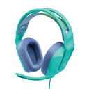 Logicool G ゲーミングヘッドセット G335 ゲーミング ヘッドセット G335MN 超軽量 222g 3.5mm 有線 立体音響 ステレオ 2.1ch フリップミュート マイク付き PS5 PS4 PC Switch Xbox スマホ 対応 ヘッドホン ヘッドフォン ミント 国内正規品