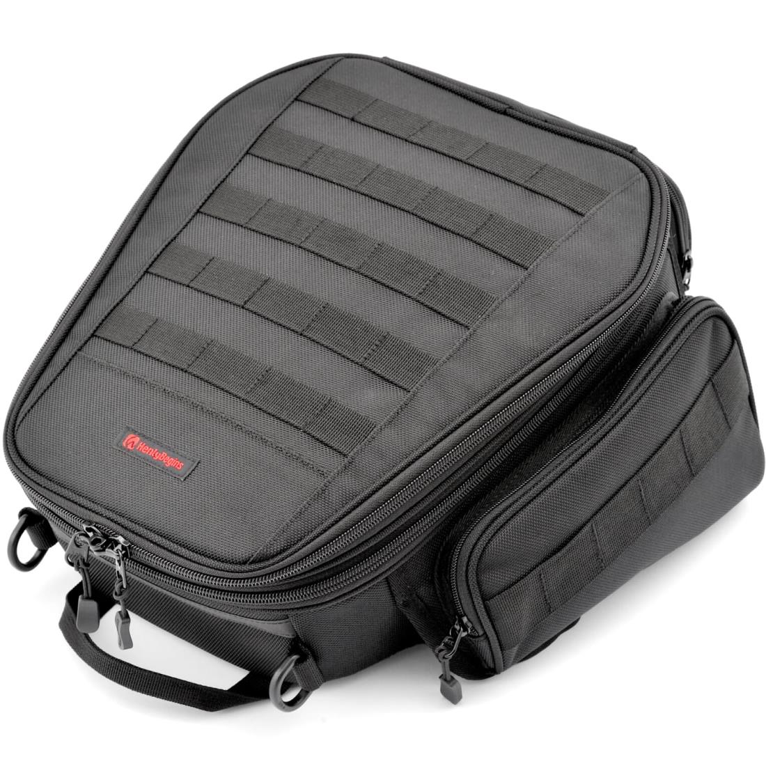 ヘンリービギンズ(Henly Begins) デイトナ バイク用 シートバッグ 13~26L ヘル メット収納サイズ イージーリングベルト付属 DH-731 98661