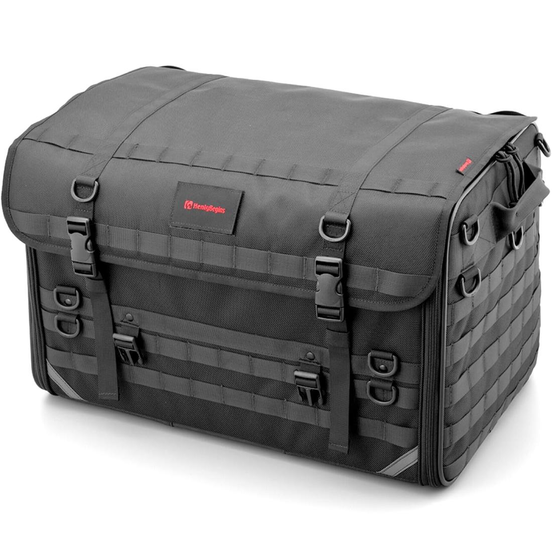 ヘンリービギンズ(Henly Begins) デイトナ バイク用 キャンプ シートバッグ SYSTEM(65L) 大容量 キャンプツーリング DH-750 19000