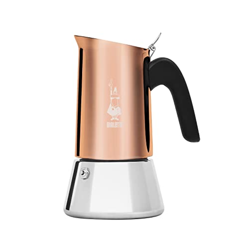 Bialetti VENUS ビアレッティ ヴィーナス 4カップ用 エスプレッソメーカー カッパー 直火式 IH対応 コーヒーマキネッタ 0007284/CN