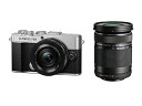 OM SYSTEM PEN E-P7 EZダブルズームキット シルバー