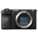 SONY(ソニー) APS-C ミラーレス一眼カメラ α6700 ボディ(レンズなし) ブラック ILCE-6700