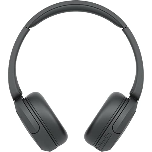 ソニー(SONY) ワイヤレスヘッドホン WH-CH520:Bluetooth対応/軽量設計 約147g/専用アプリ対応により好みの音質にカスタマイズできる「イコライザー」設定対応/ブラック WH-CH520 B 小