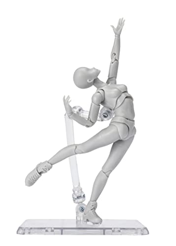 BANDAI SPIRITS(バンダイ スピリッツ) S.H.フィギュアーツ ボディちゃん -スポーツ- Edition DX SET (Gray Color Ver.) 約135mm PVC ABS製 塗装済み可動フィギュア