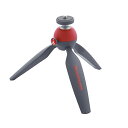 Manfrotto ミニ三脚 PIXI カメラ用 ミラーレスカメラ コンパクトカメラ ボール雲台 動画撮影用グリップ レッド 耐荷重1kg 自重190g MTPIXI-RD