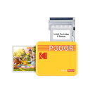 コダック KODAK Mini 3 レトロ 4PASS ポータブルフォトプリンター(7.6cmx7.6cm)+プリンター本体8枚入り、イエロー