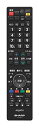 シャープ 液晶テレビアクオス純正リモコン インターネット対応テレビ用 AN-58RC1