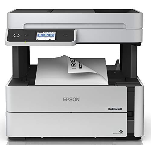 エプソン プリンター A4 モノクロ インクジェット 複合機 エコタンク搭載 PX-M270FT FAX機能付き 低ランニングコスト テレワーク向け