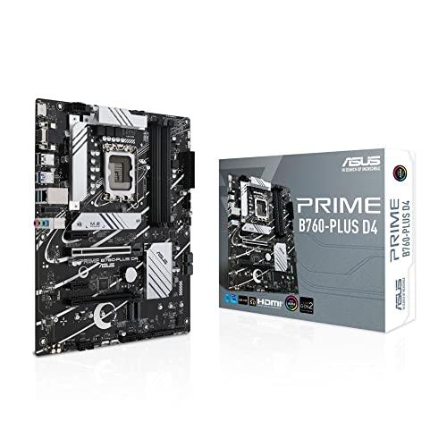 ASUS INTEL 第13.12世代 LGA1700 対応 B760 搭載 マザ―ボード PRIME B760-PLUS D4