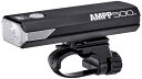 キャットアイ(CAT EYE) 自転車用ヘッドライト AMPP500 ブラック 最大約500ルーメン USB充電式 コンパクトでありながら頑丈でパワフル 横からの視認性を高めたサイドレンズ採用 HL-EL085RC