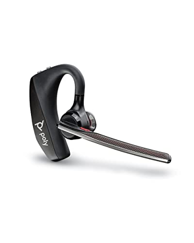 【国内正規品】 PLANTRONICS Poly（ポリー） Voyager 5200 Bluetooth ワイヤレスヘッドセット 片耳 モノラルイヤホンタイプ ノイズキャンセリングマイク スマートフォン対応