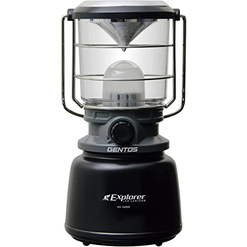 GENTOS(ジェントス) LED ランタン 単1電池式 1300ルーメン エクスプローラー EX-1300D キャンプ アウトドア ライト 照明 防災のサムネイル