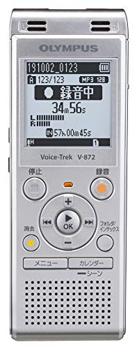 OM SYSTEM/オリンパス オリンパス OLYMPUS ステレオICレコーダー microsd Voice Trek V-872 シルバー 4GB