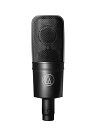 オーディオテクニカ AT4040 コンデンサーマイク XLR 1インチ大口径ダイアフラム / DCバイアス / 単一指向性 / 80Hzローカットフィルタースイッチ / 10dBパッドスイッチ / 専用ショックマウント付属 / トランスレス 【国内正規品】 ブラック