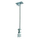 TRUSCO(トラスコ) 45CM全閉式工場扇 ゼフィール ハンガーアングル(メッキ) TFZP-H-M