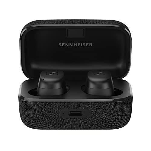 ゼンハイザーSennheiser ワイヤレスイヤホン MOMENTUM True Wireless 3 BLACK 本社開発高性能ドライバー 低遅延 aptX Adaptive マルチポイント ノイキャン 外音取込 Bluetooth 5.2+Class1 途切れにくい Qi充電 通話