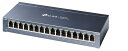 TP-Link 16ポート ハブ 10/100/1000Mbps デスクトップ ギガビット 金属筐体 設定不要 5年保 証 ウォールマウント スイッチングハブ TL-SG116