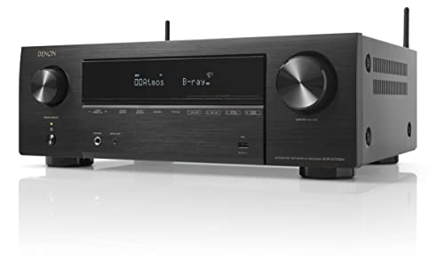 デノン Denon AVR-X1700H AVサラウンドレシーバー 7.2ch 8K Ultra HD HDR10 eARC対応/ブラック AVR-X1700HK