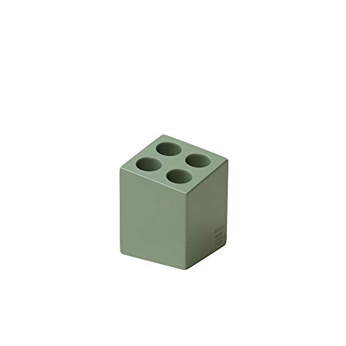 ideaco(イデアコ) 傘立て マット モスグリーン 4本挿し mini cube(ミニキューブ)