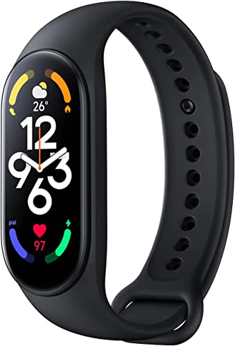 シャオミ(Xiaomi) スマートウォッチ Smart Band 7 スマートバンド 7 日本語版 1.62インチ有機 ELディスプレイ AOD対応 14日間のバッテリー持続時間 110種類以上スポーツモード 5ATM防水 血中 酸素常時測定 着信・メッセージ通知 アラーム 活動量計 iPhone&Android対応