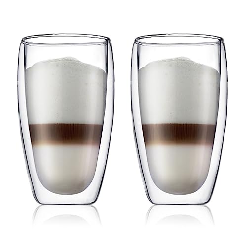 BODUM ボダム PAVINA パヴィーナ ダブルウォール グラス 450ml 2個セット 【正規品】 4560-10