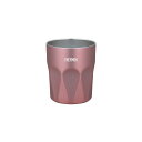 サーモス 真空断熱タンブラー 300ml ローズブラウン ガラスコップのようなデザインタンブラー JTC-300 RBW