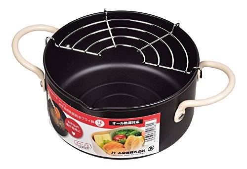パール金属 オベ・フラ お弁当用鉄製両手フライ鍋16cm HB-1318