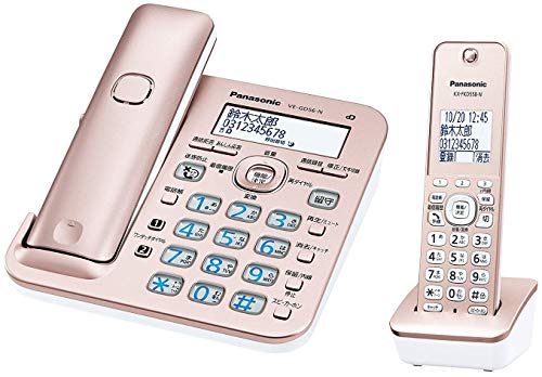 パナソニック コードレス電話機 子機1台付き VE-GD56DL-N