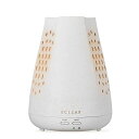 【2022年モデル】エレコム 加湿器 アロマディフューザー 卓上 エクリアミスト AC電源 エコ樹脂採用 抗菌 約80ml 超音波式 連続運転:最大4時間、アロ...