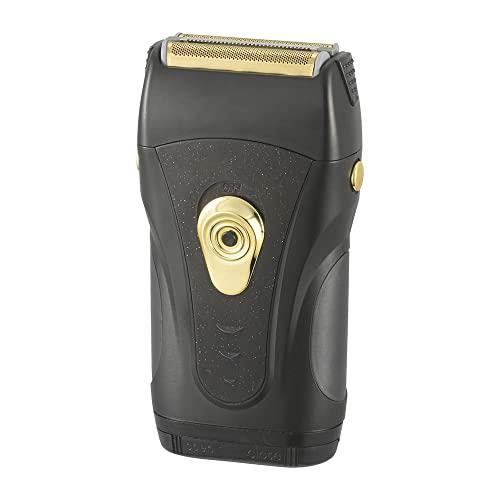 オーム(OHM) 電機 メンズシェーバー 電動 水洗いコンパクトシェーバー 3枚刃 電気カミソリ 電池式 防水 ジェル剃り 石鹸剃り もみあげ キワゾリ チタンコーティング HB-SB31B-K 00-5856