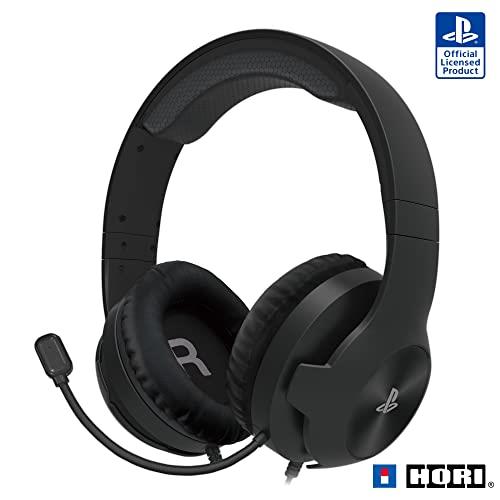 【PS5動作確認済】ホリゲーミングヘッドセット スタンダード for PlayStation®4 ブラック【SONYライセンス商品】