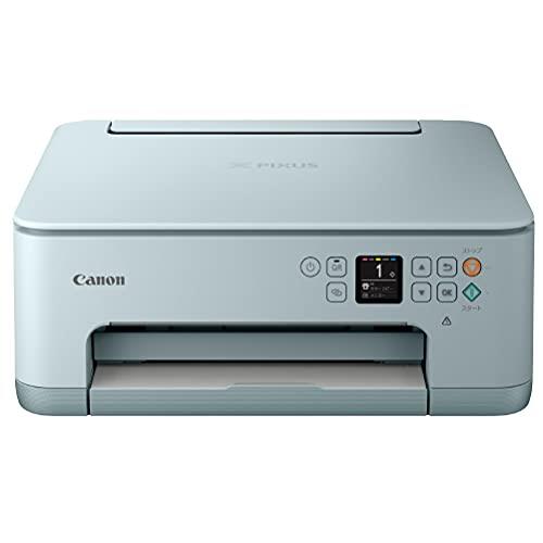 Canon プリンター A4インクジェット複合機 PIXUS TS7530 ブルー 2021年モデル テレワーク向け 5色・独立型・対応インクBCI-300/301シリーズ