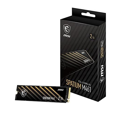 MSI SPATIUM M461 PCIe 4.0 NVMe M.2 2TB ¢SSD S78-440Q550-P83 HD3931