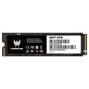 Acer Predator SSD 2TB PCIe Gen4x4 NVMe1.4 M.2 2280 PS5動作確認済み R:7200MB/s W:6300MB...