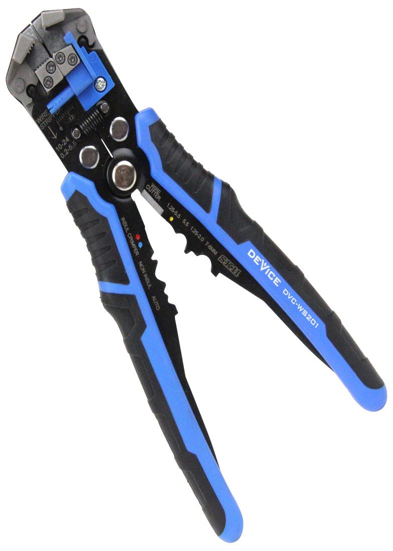 SK11(エスケー11) DEVICE オートワイヤーストリッパー DVC-WS201 電線径自動調節機能付き