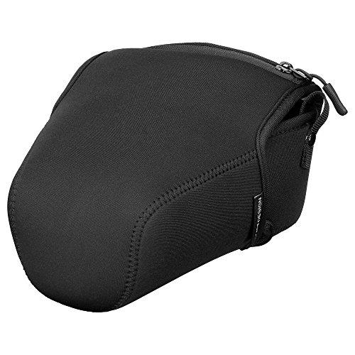 ハクバ HAKUBA 一眼カメラケース ルフ トデザイン スリムフィット カメラジャケット L-120 ブラック DCS-03L120CM