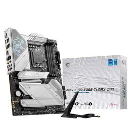 MSI MPG Z790 EDGE TI MAX WIFI 第14/13/12世代Intel LGA1700 Coreプロセッサ対応 DDR5 Z790チップセット ATX マザーボード MB6303