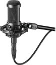オーディオテクニカ AT2050 コンデンサーマイク XLR 単一指向性マイク / 双指向 / 全指向 / ローカットスイッチ / PADスイッチ / 専用ショックマウント付き/ レコーディング / 宅録 / 動画配信 / ポッドキャスト / 実況 / DTM / ブラック 【国内正規品】