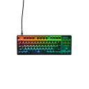 SteelSeries ゲーミングキーボード テンキーレス Apex 9 TKL JP 有線 日本語配列 OptiPoint光学スイッチ 搭載 アクチュエーションポイント 可変可能 高耐久 64852 ブラック