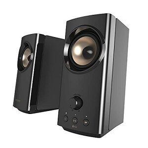 クリエイティブ・メディア Creative T60 最大60W出力 Bluetooth アナログ入力 USBオーディオ対応 Windows10用双方向ノイズカットソフト付 ヘッドセット接続可能 スピーカー SP-T60-BK