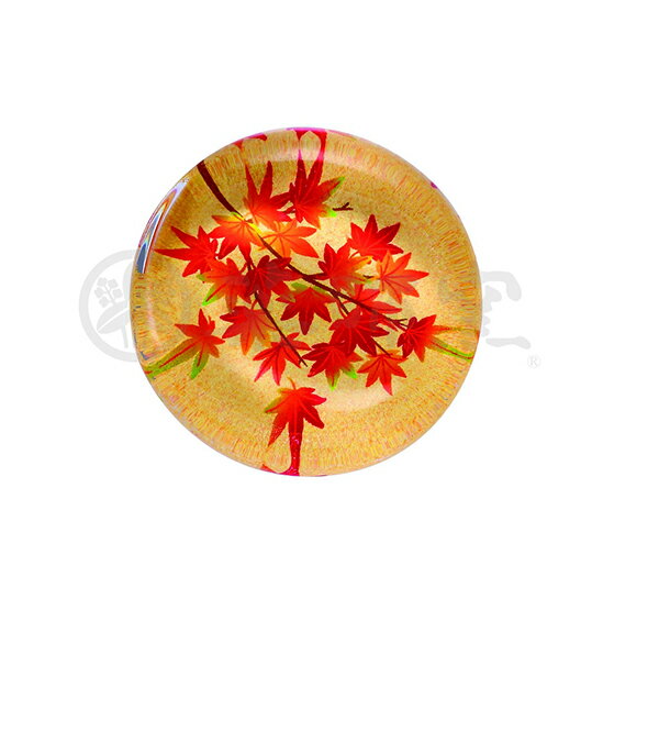 玻璃 箸置き（もみじ）5個セット ガラス製 おはしおき 和風 和食器 和モダン 和雑貨 レトロ 風流 料理演出 和食 料亭 旅館 和テイスト かわいい