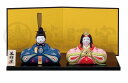 錦彩 典雅親王雛 ひな人形 日本製 陶器 レトロ 置物 オブジェ 飾り物 置き物 和モダン 和風 和雑貨 国産 和テイスト 和室 かわいい おしゃれ 雛人形 小さい コンパクト 女の子 ひな祭り