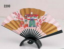 置物 日本製 立雛 飾り扇(陶製飾台付) 陶器 五月人形 飾り物 オブジェ 置き物 ミニチュア 男の子 レトロ 和風 和モダン 和室 和テイスト 和雑貨 かわいい 可愛い 国産 ディスプレイ 扇子 せんす