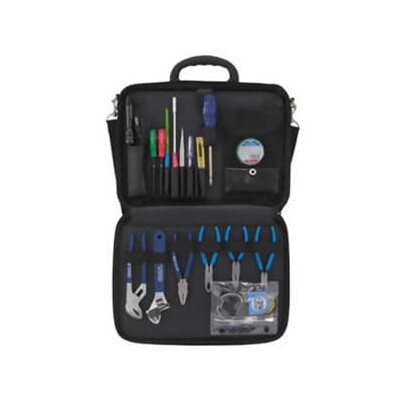 ツールキット 22点セット L405×W306×H100mm ショルダーベルト付 KS−28