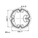 フルハイビジョン高画質防水ドーム型AHDカメラ　210万画素CMOSセンサー搭載　MTD−S01AHD 3