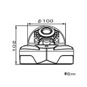 フルハイビジョン電動ズームレンズ搭載防水型AHDドームカメラ　MTD−E6882AHD 2