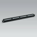 パナソニック モジュラ型パッチパネル 110タイプ 24ポート CAT6 ブラック NR21326B(3)