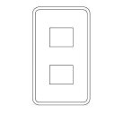 MLエレガントプレート 2個用 MLE1012